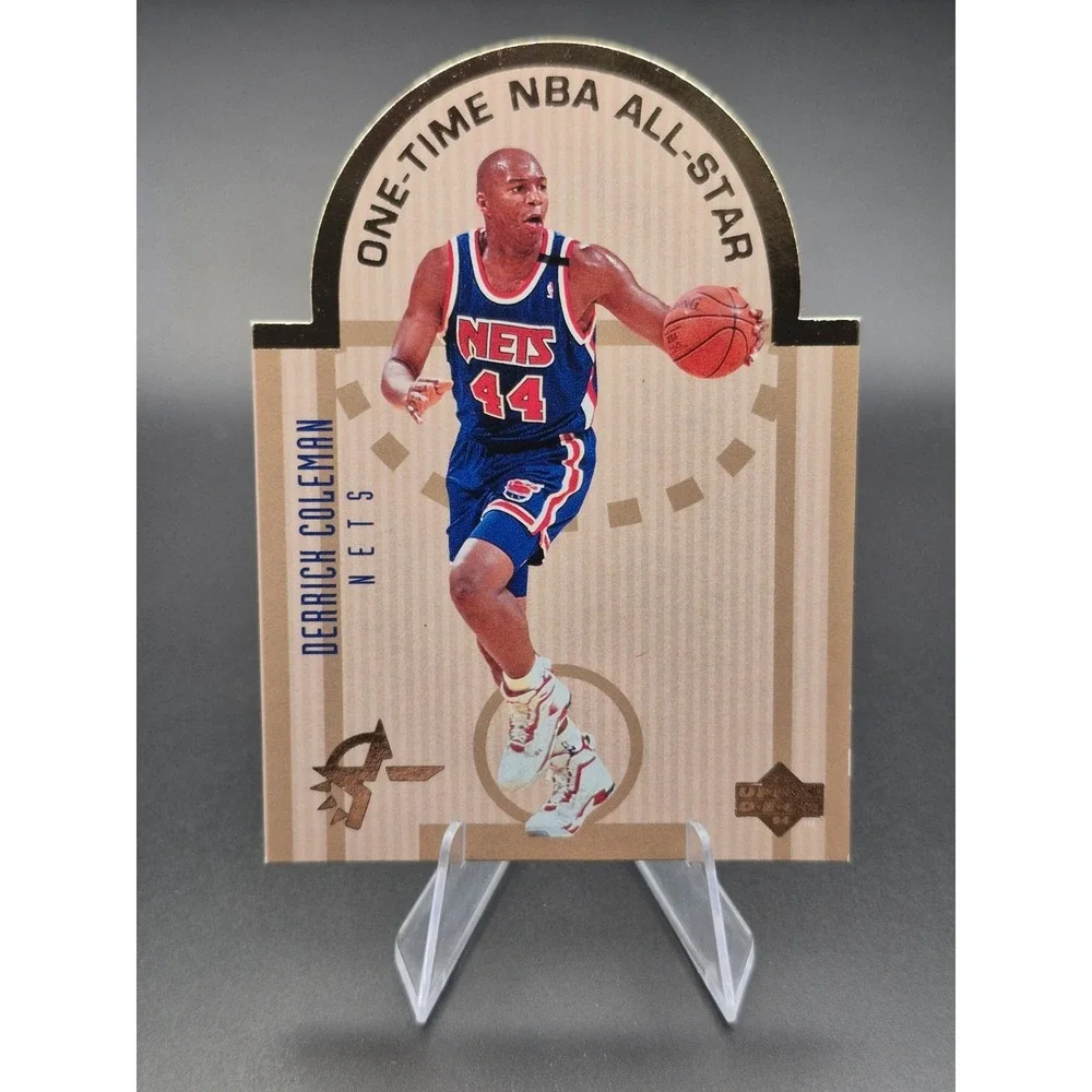 1993-94 Upper Deck Derrick Coleman #E10 Special Edition Die-Cut All-Stars Nets